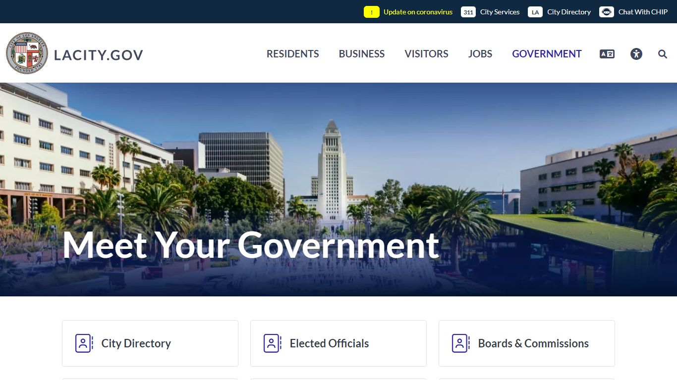 Meet Your Government | City of Los Angeles